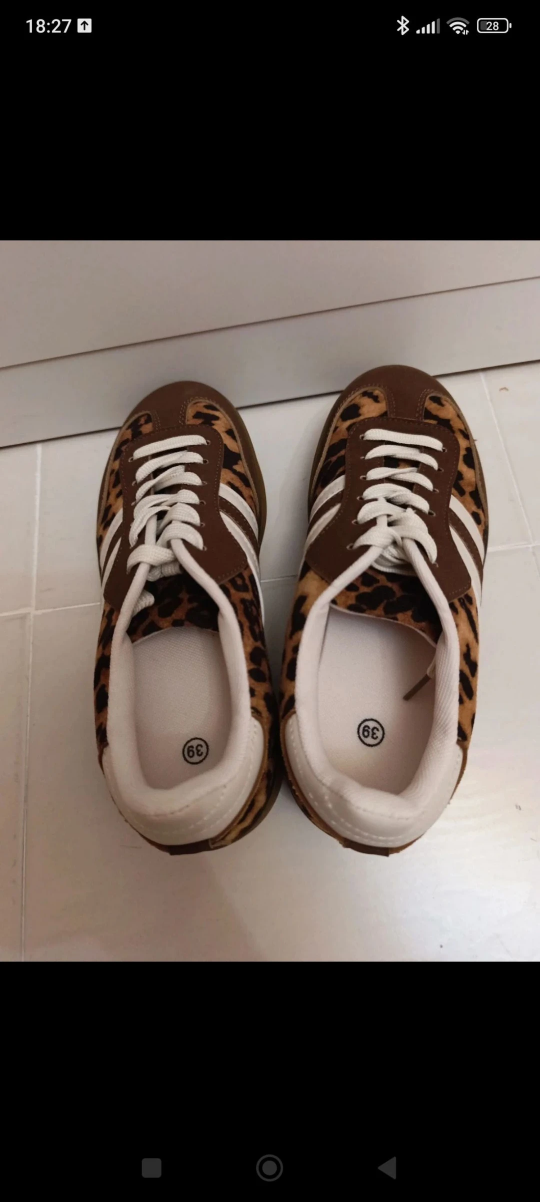 Tênis leopardo tamanho 39 – photo 5